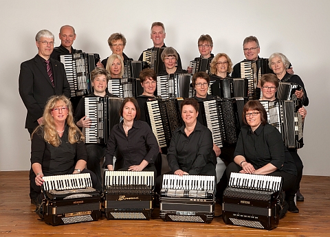 Bremer-Akkordeon-Ensemble im Jubilumsjahr 2015